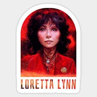 Loretta Lynn - Vintage Sticker